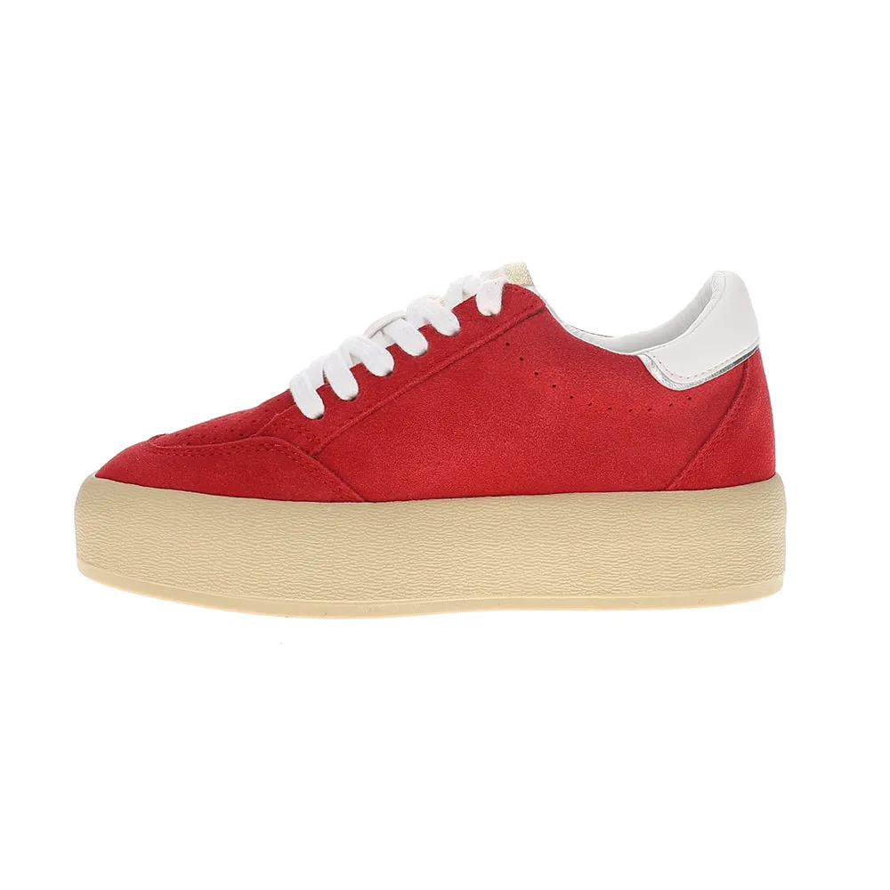 Ream Suede Slip On Platform Sneakers