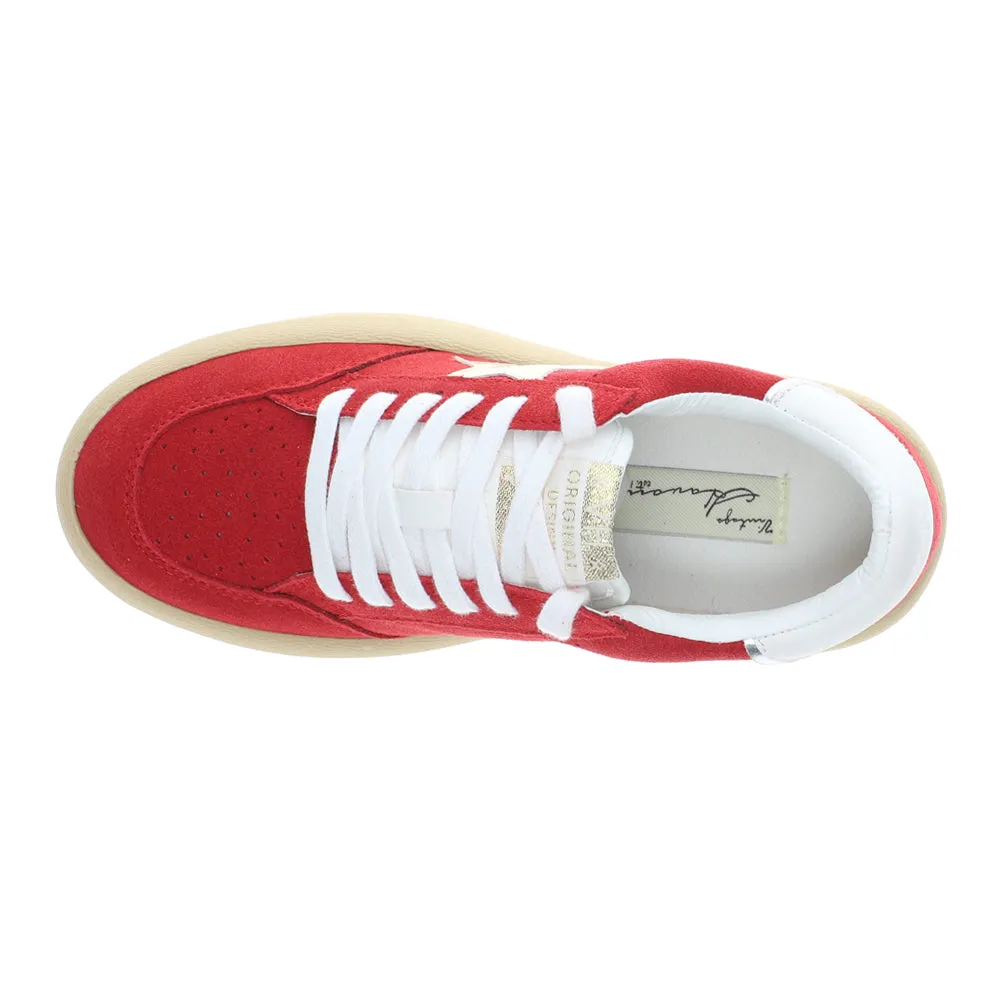 Ream Suede Slip On Platform Sneakers