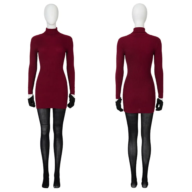 Resident Evil IV 4 Remake Ada Wong B Edition Cosplay Costume