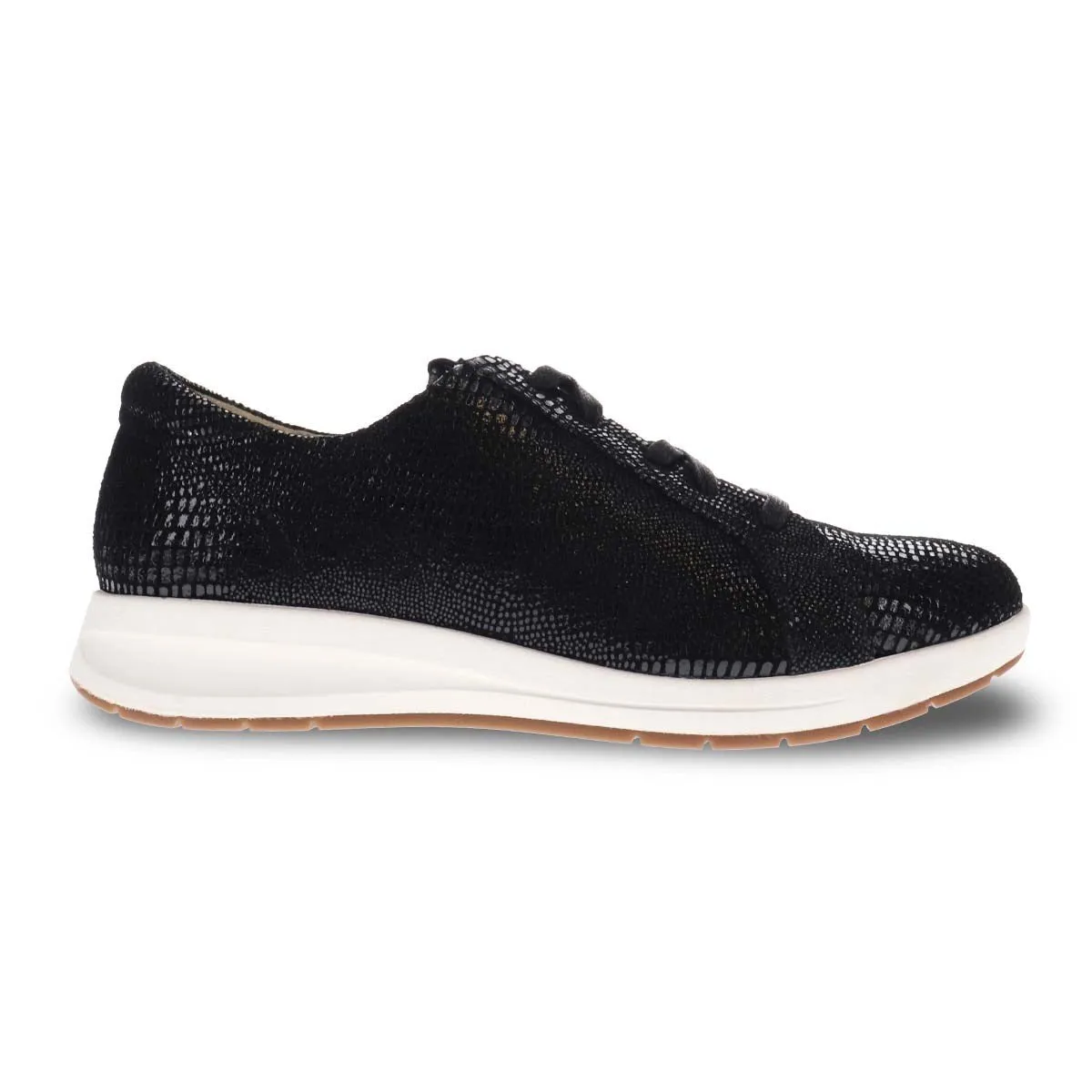 Revere Athens Women Sneakers In Black Lizard