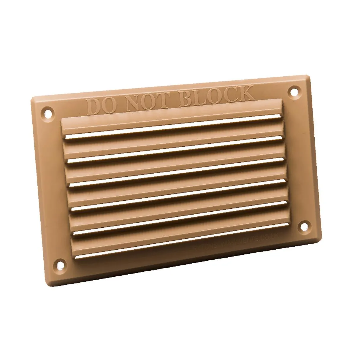 Rytons Louvre Air Vent 6" x 3" Plastic Grille