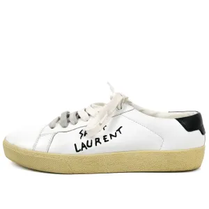 Saint Laurent Sneakers White Black 36