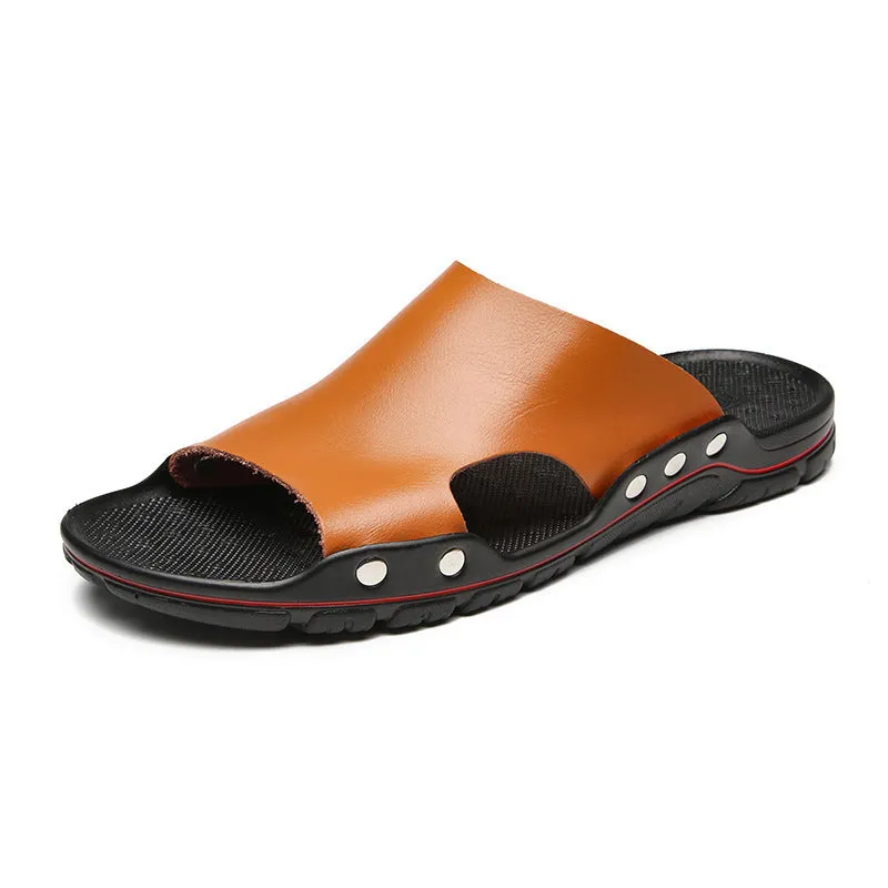 Sandals men's summer flip-flop beach shoes