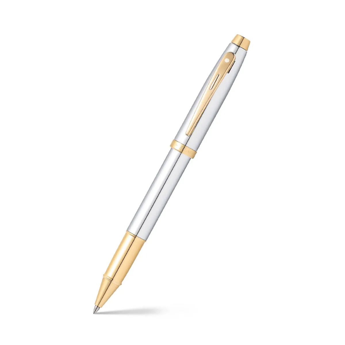 Sheaffer® 100 Chrome with Gold Trims Rollerball Pen