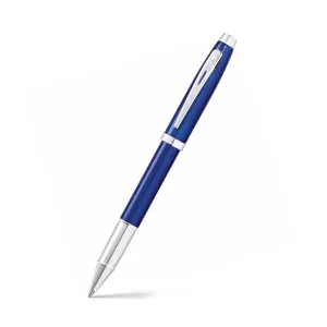 Sheaffer® 100 Glossy Blue with Chrome Trims Rollerball Pen