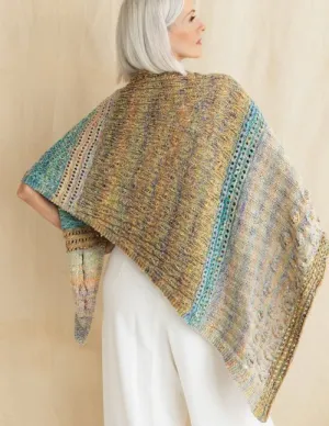 SHIFTING SANDS SHAWL KIT & TIMELESS NORO BOOKLET