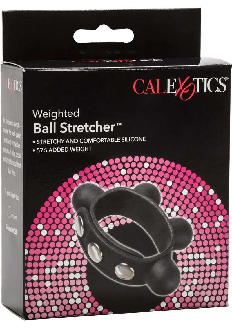 Silicone Weighted Ball Stretcher Cock Ring