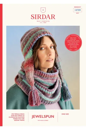 Sirdar 10709 - Anemone Hat & Snood