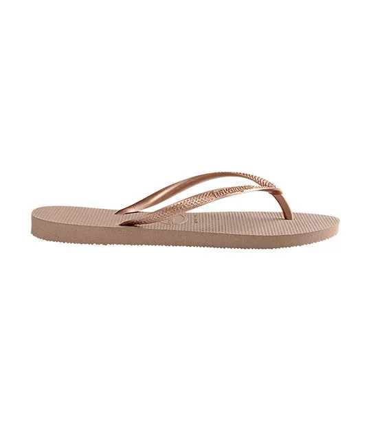 Slim Flip Flops Rose Gold