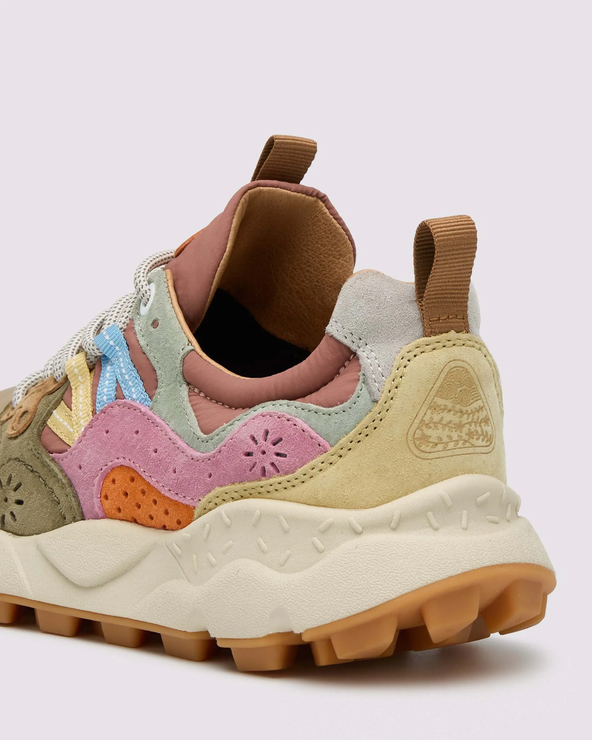 Sneakers Flower Mountain YAMANO 3 Beige - Rosa