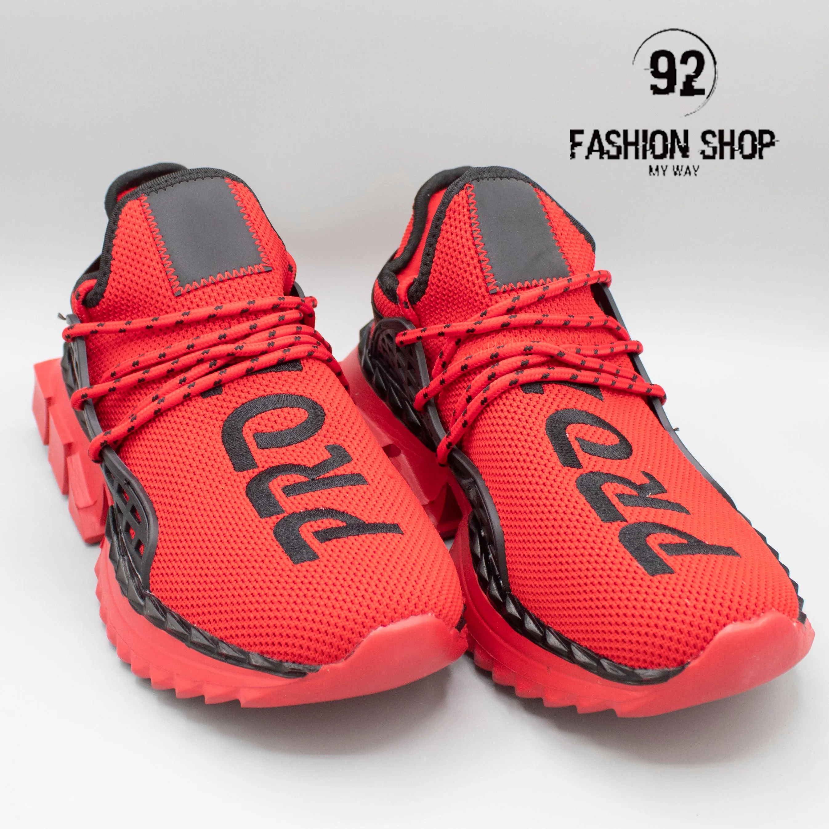 SNEAKERS UOMO TANK PRO ONE CON SUOLA IN GOMMA LAVORATA ROSSA