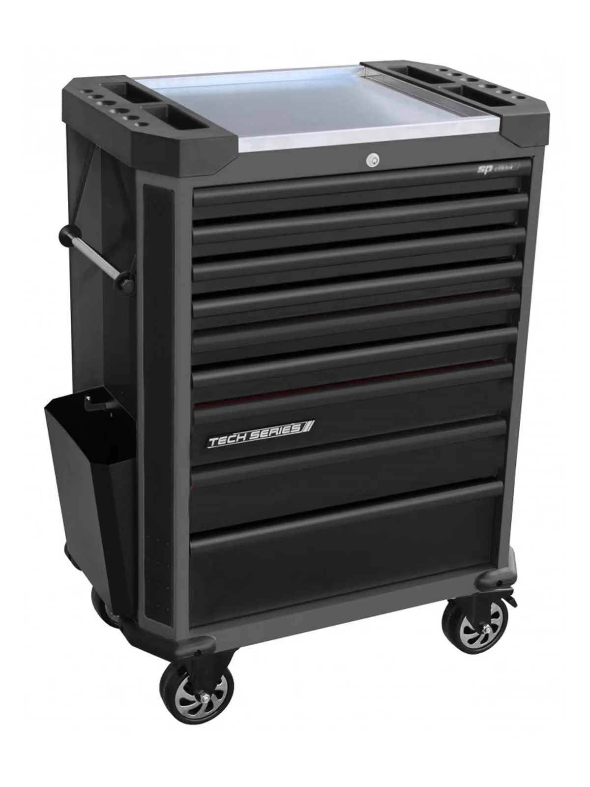 SP42265&#x20;Tech&#x20;Series&#x20;Roller&#x20;Cabinet&#x20;9-drawers&#x20;-&#x20;SP&#x20;Tools&#xA0;