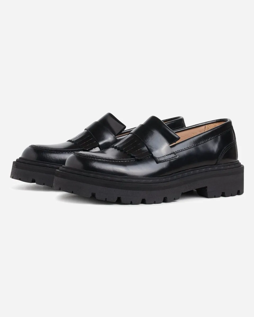 Spike Loafer - Black