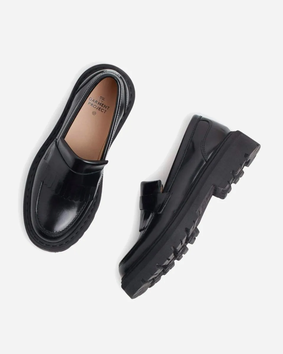 Spike Loafer - Black