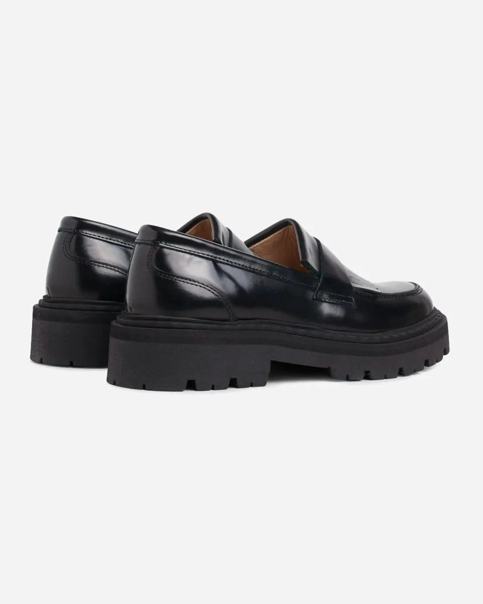 Spike Loafer - Black