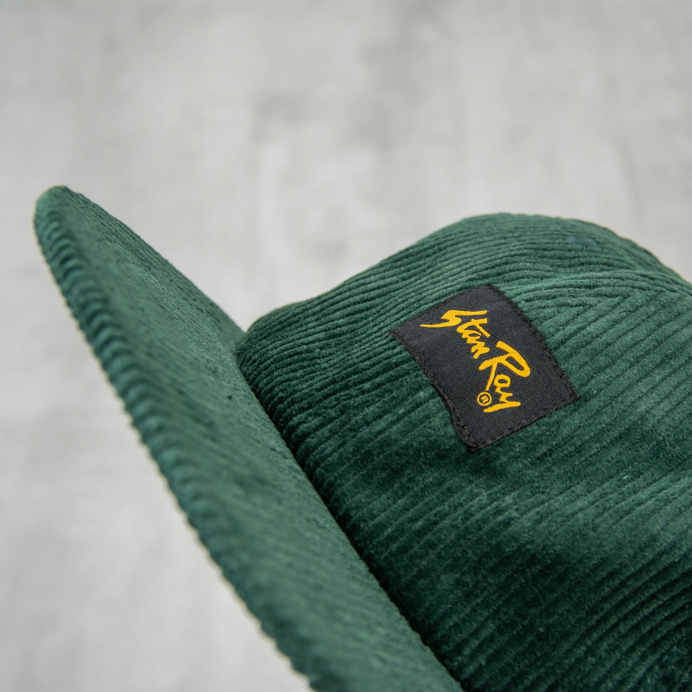 Stan Ray Corduroy Ball Cap - Pine Green