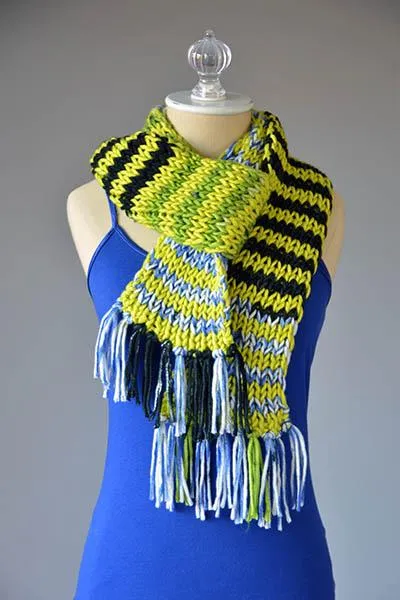 Stripe Magic Scarf