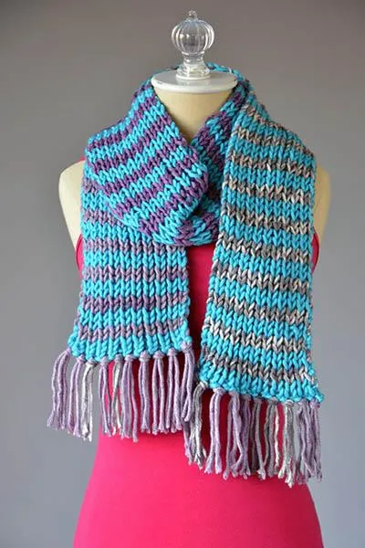 Stripe Magic Scarf