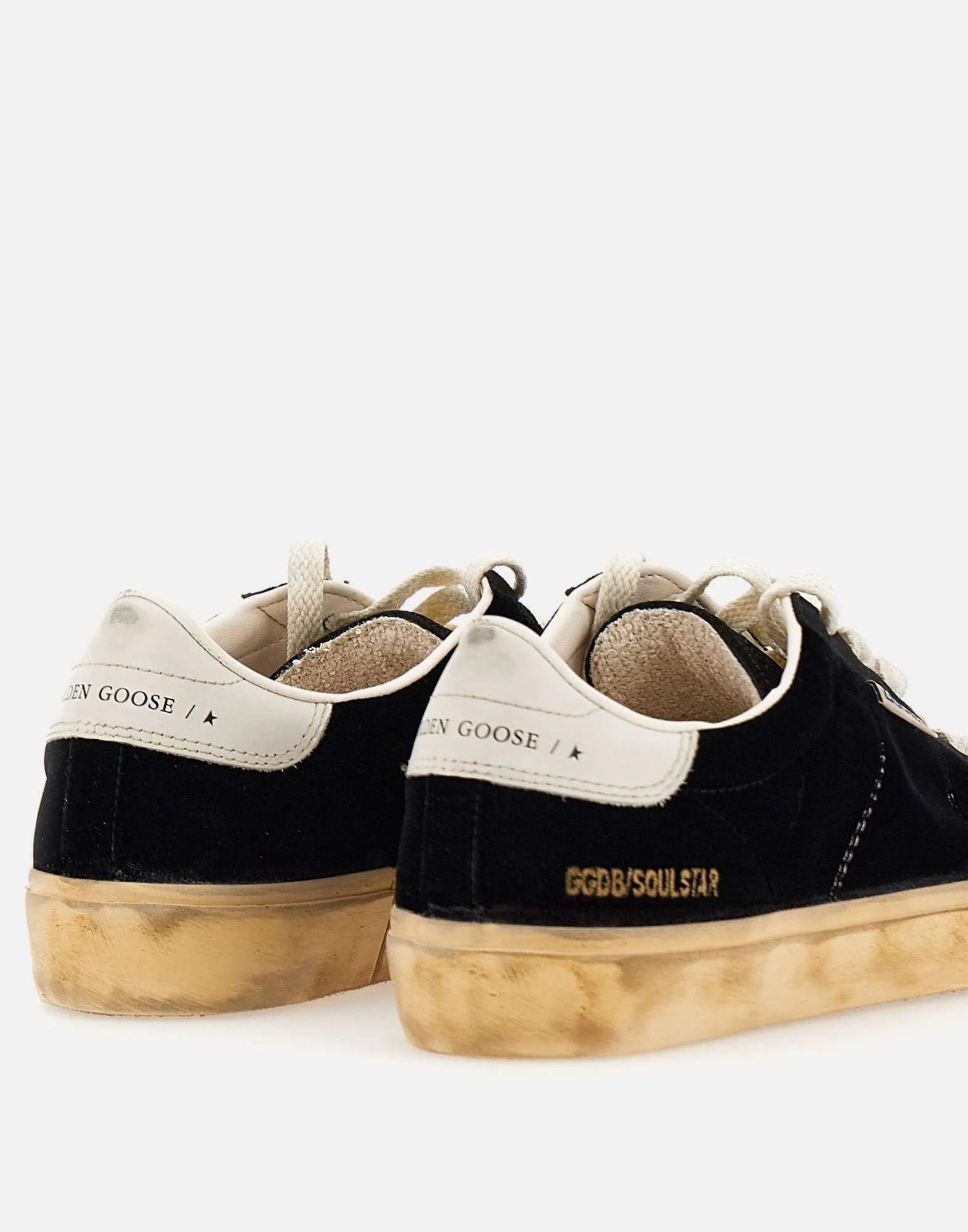 Suede Soul Star Black Sneakers