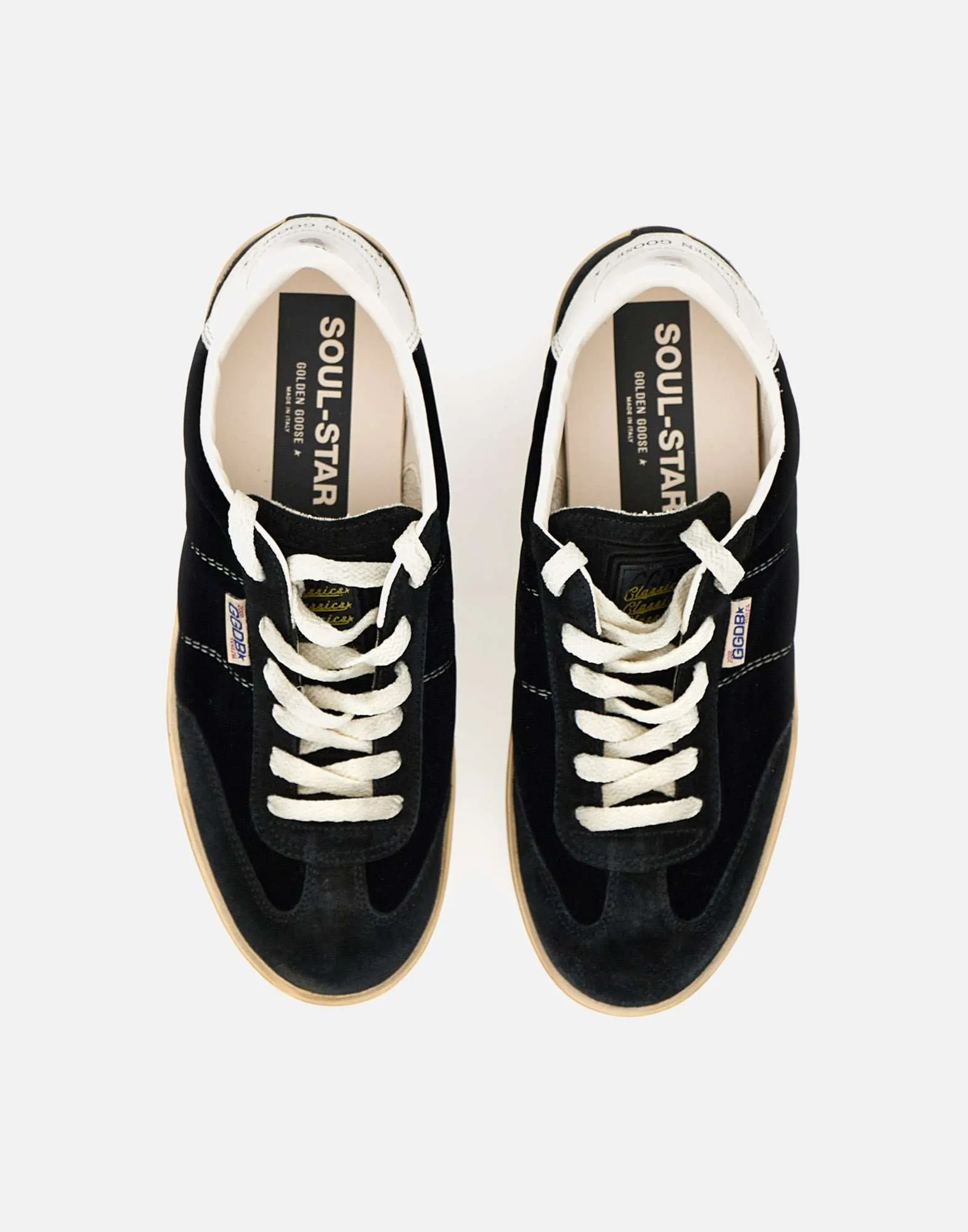 Suede Soul Star Black Sneakers