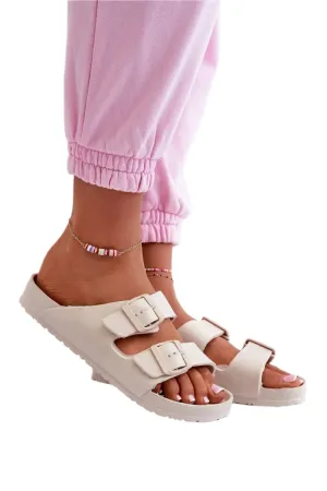 TEEK - Double Buckle Foam Sandals