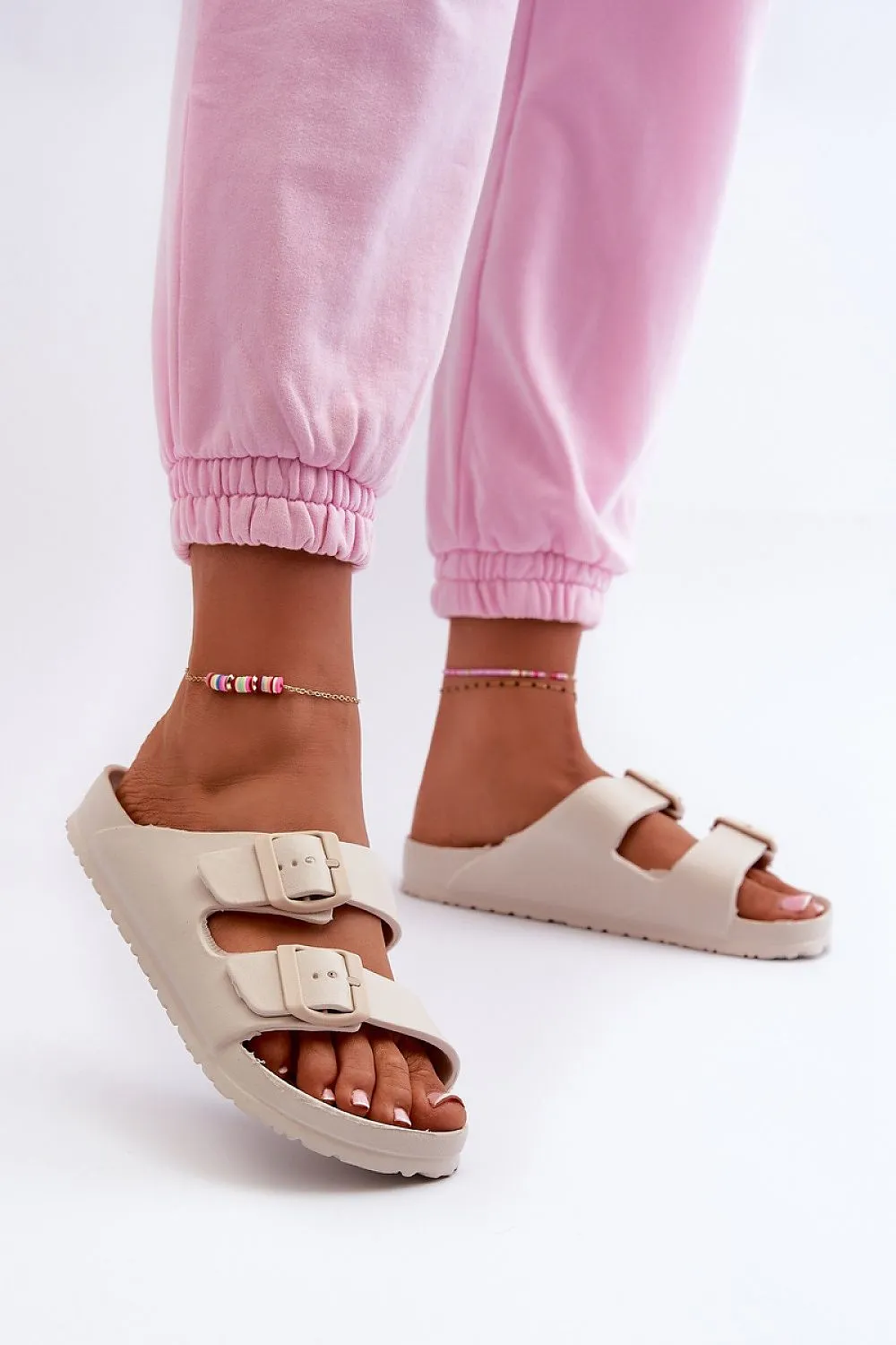 TEEK - Double Buckle Foam Sandals