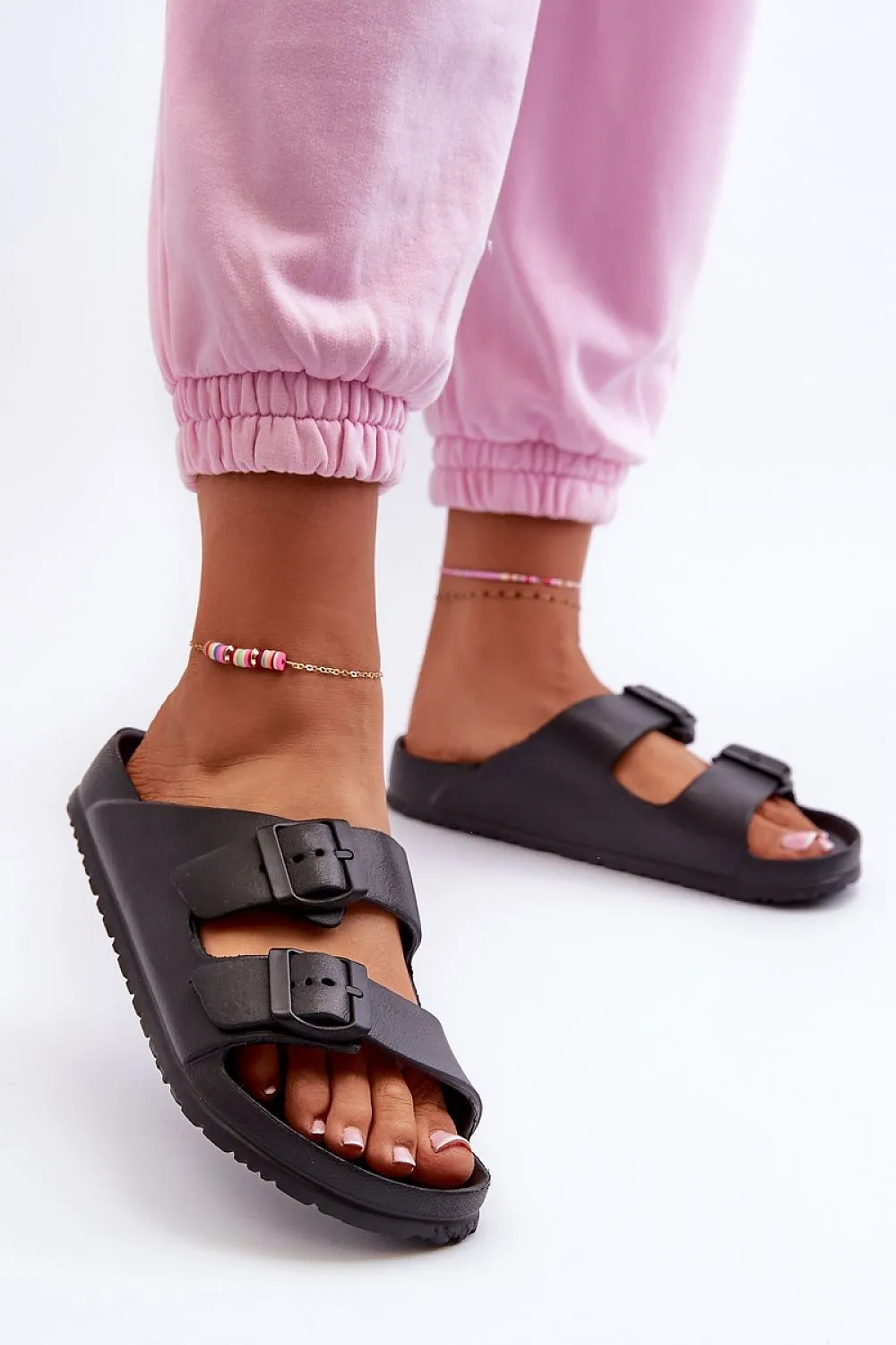 TEEK - Double Buckle Foam Sandals