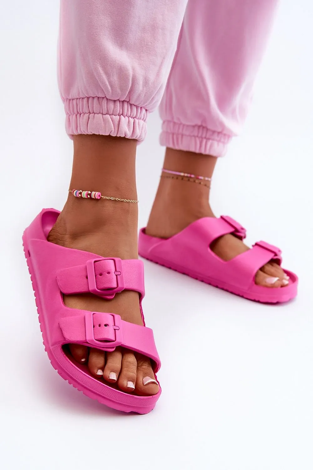 TEEK - Double Buckle Foam Sandals