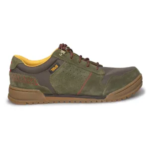 Teva Highside 84 Dark Olive Brown Sneakers - Men's