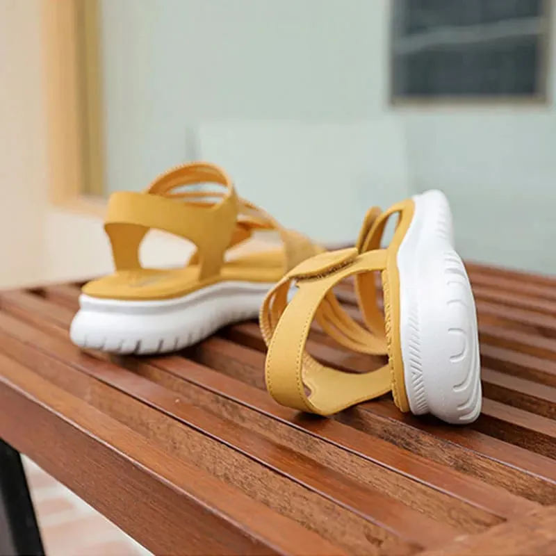 Thick Sole Soft Summer Beach Sandals For Women