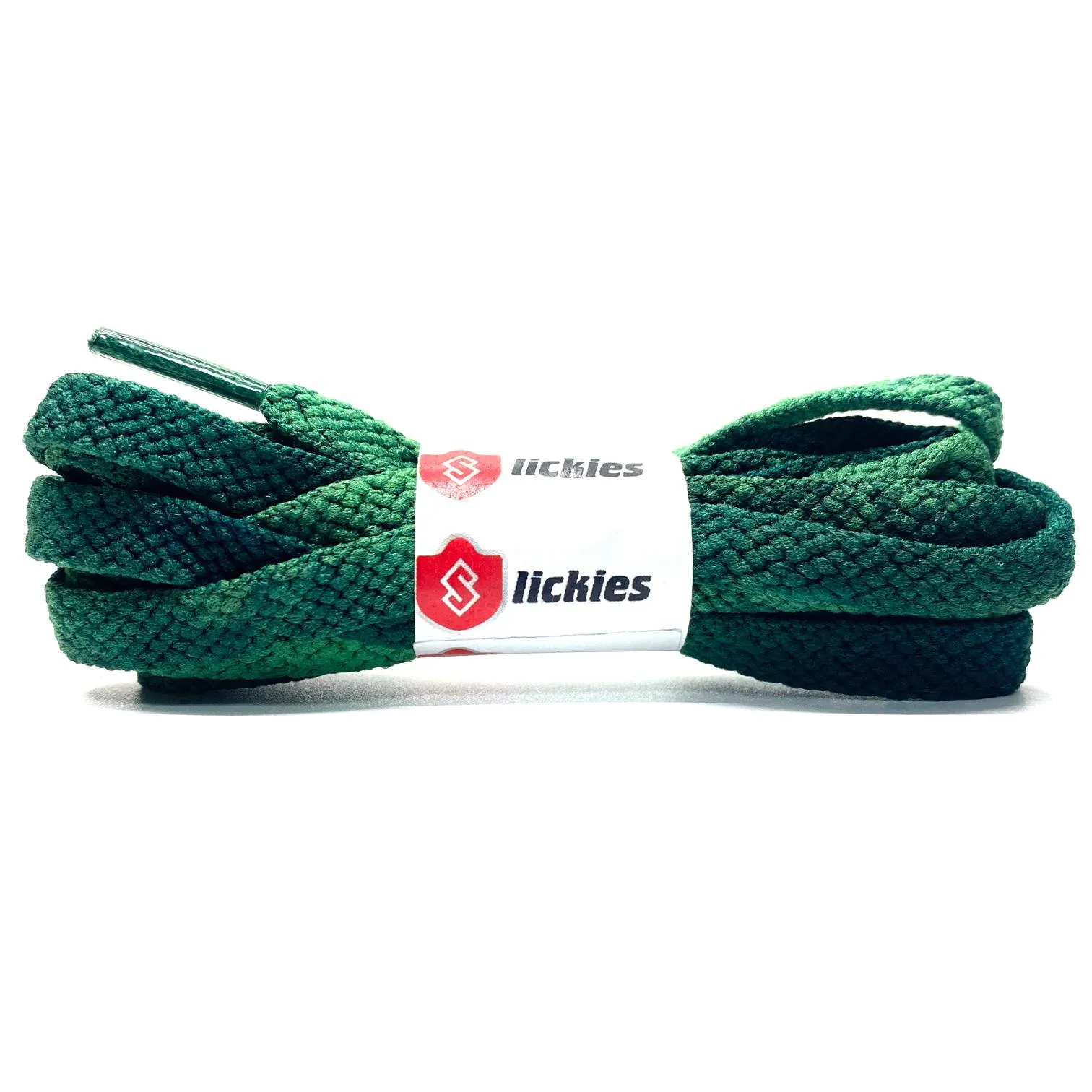 Tie Dye Flat Laces - Vintage Faded Green for Air Jordan 1