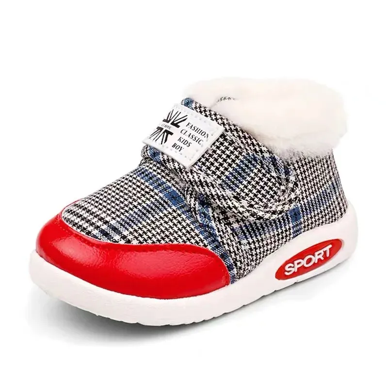 Toddler First Walk Warm Winter Sneakers