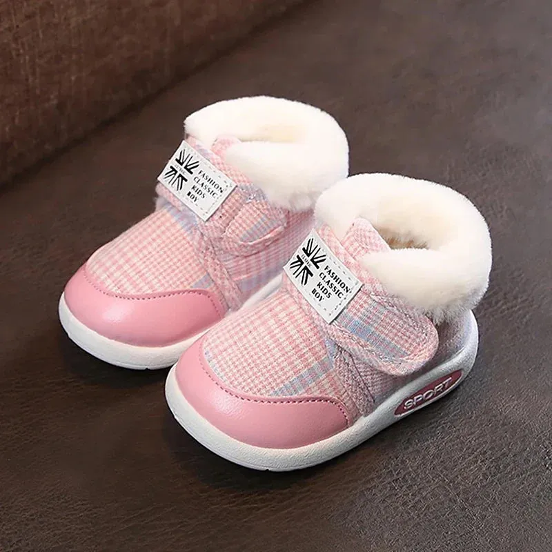 Toddler First Walk Warm Winter Sneakers