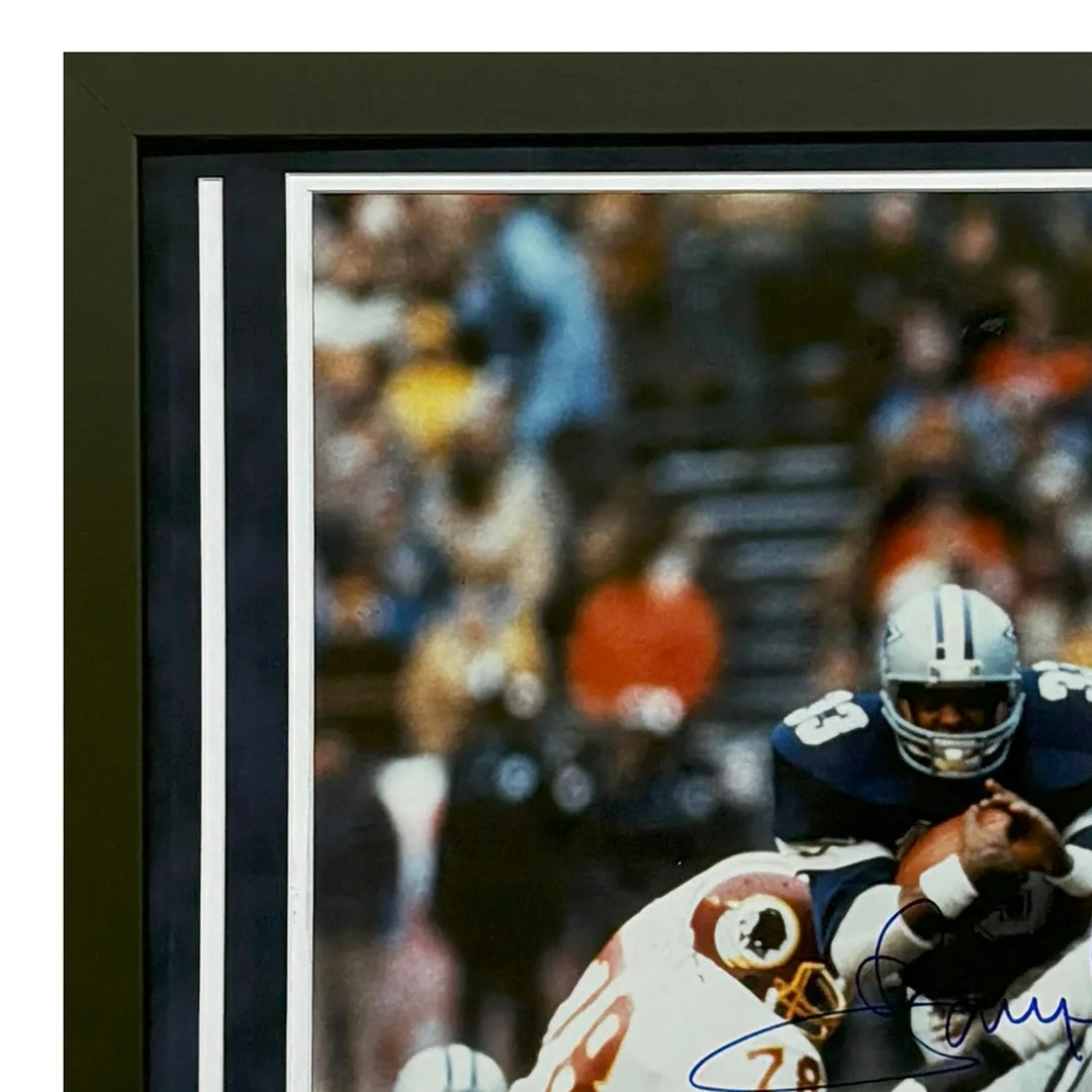 Tony Dorsett Hand Signed & Framed Dallas Cowboys 16x20 Football Photo