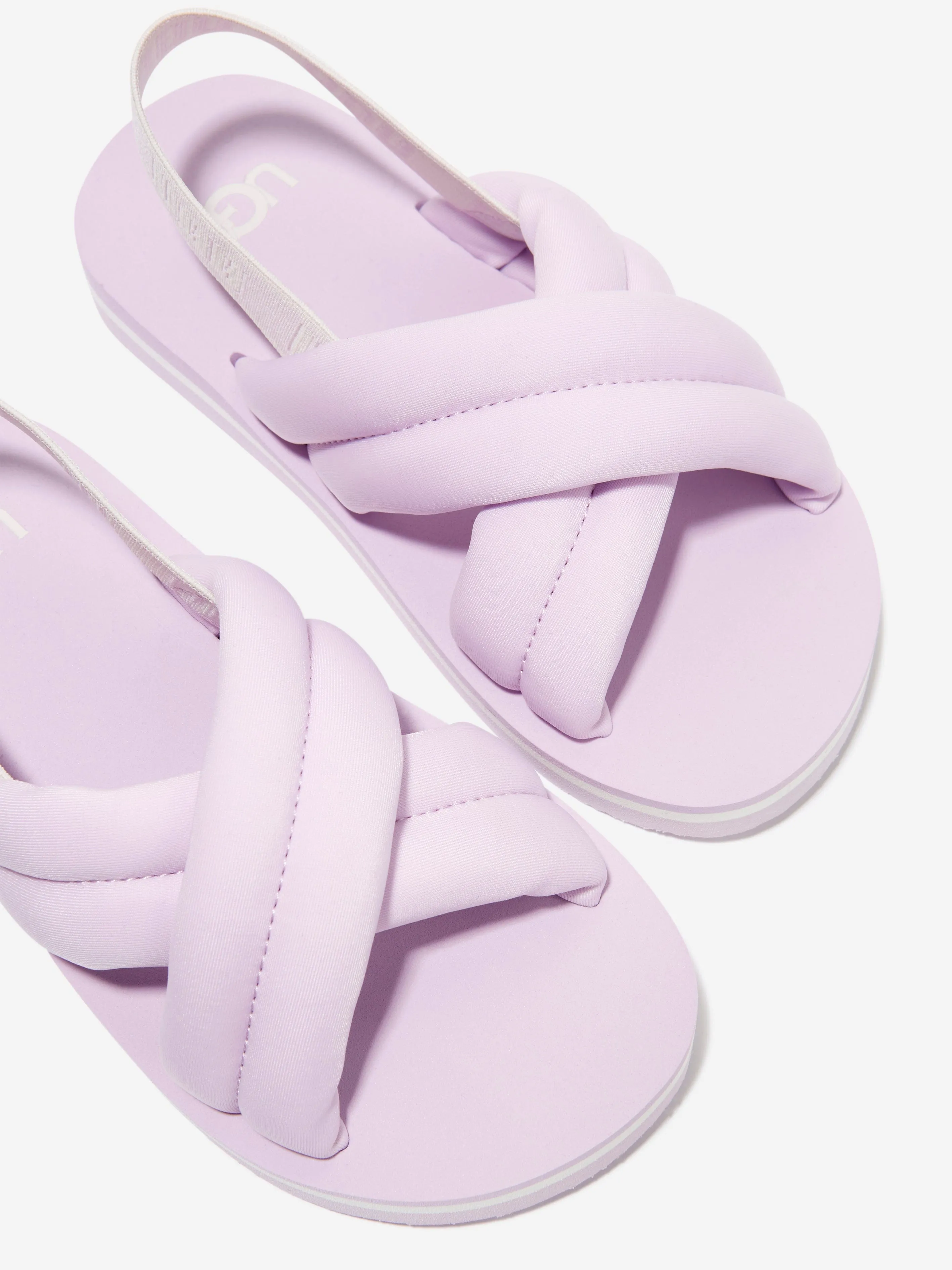 UGG Girls Everlee Beach Sandals in Lilac