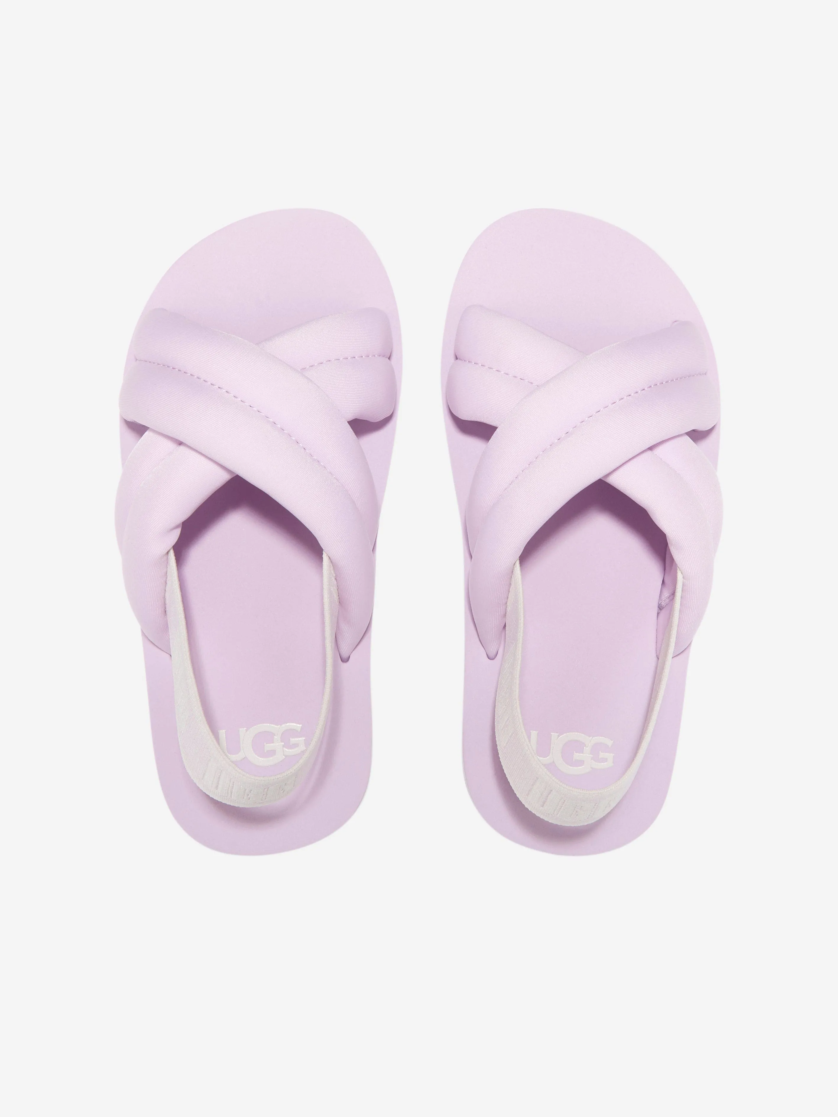 UGG Girls Everlee Beach Sandals in Lilac