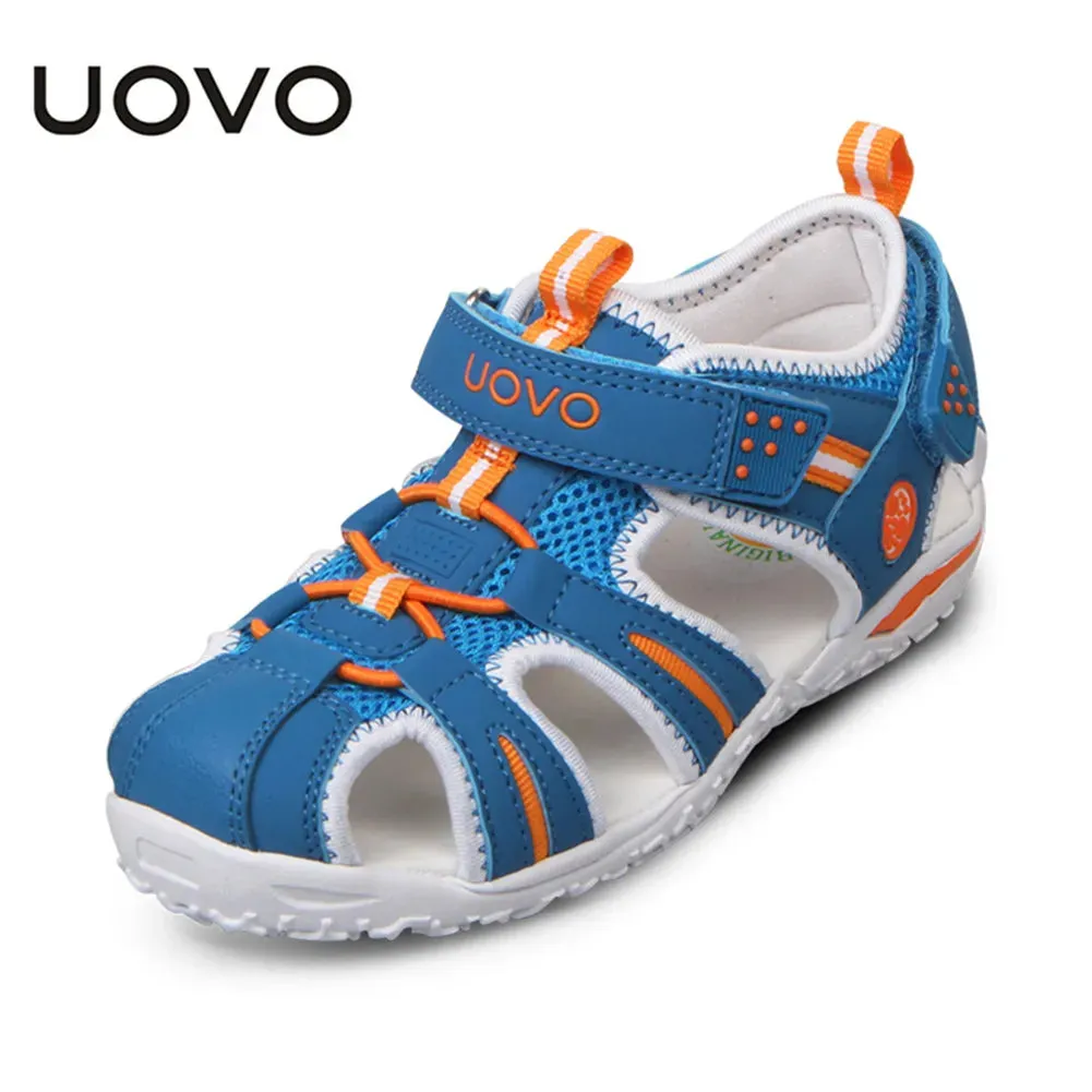 UOVO Children Footwear Kids Sandals For Little Girls And Boys Summer Beach Shoes Eur #24-38