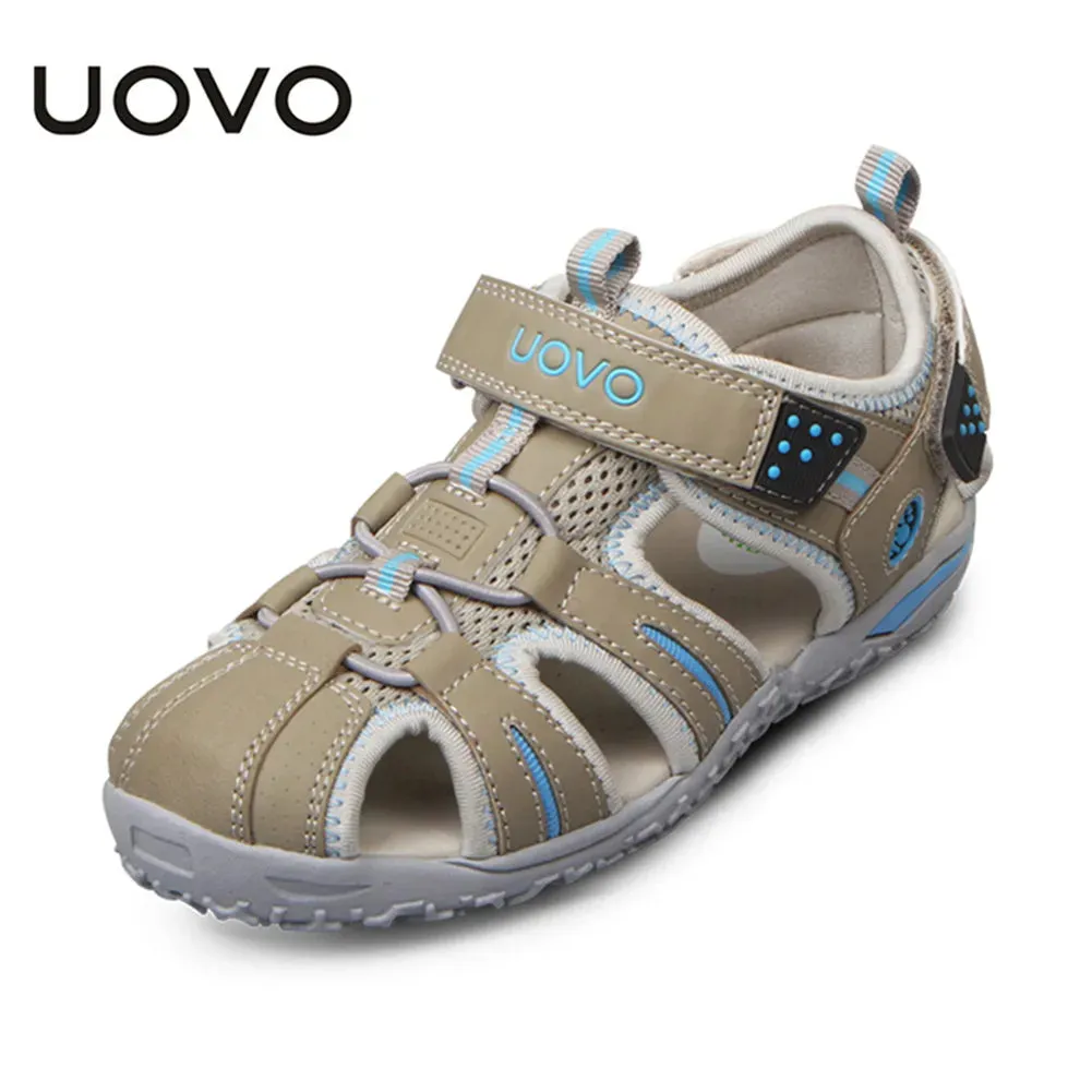 UOVO Children Footwear Kids Sandals For Little Girls And Boys Summer Beach Shoes Eur #24-38