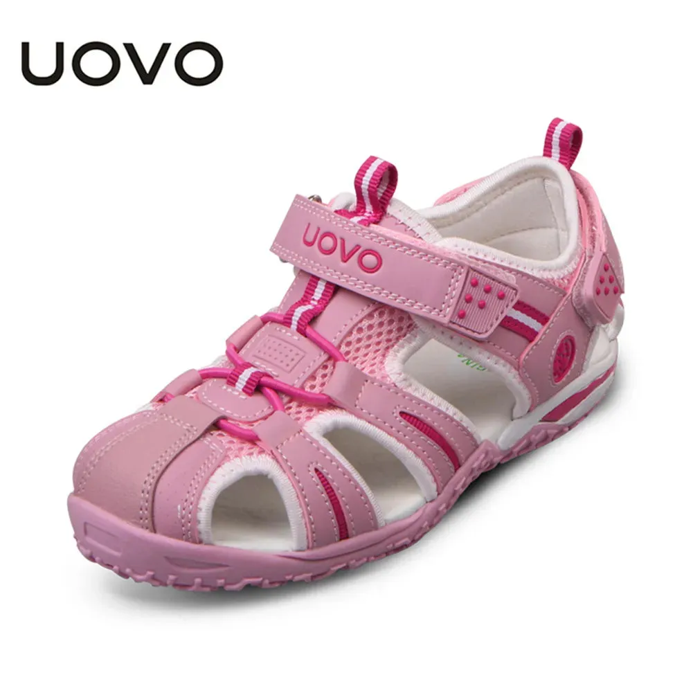 UOVO Children Footwear Kids Sandals For Little Girls And Boys Summer Beach Shoes Eur #24-38