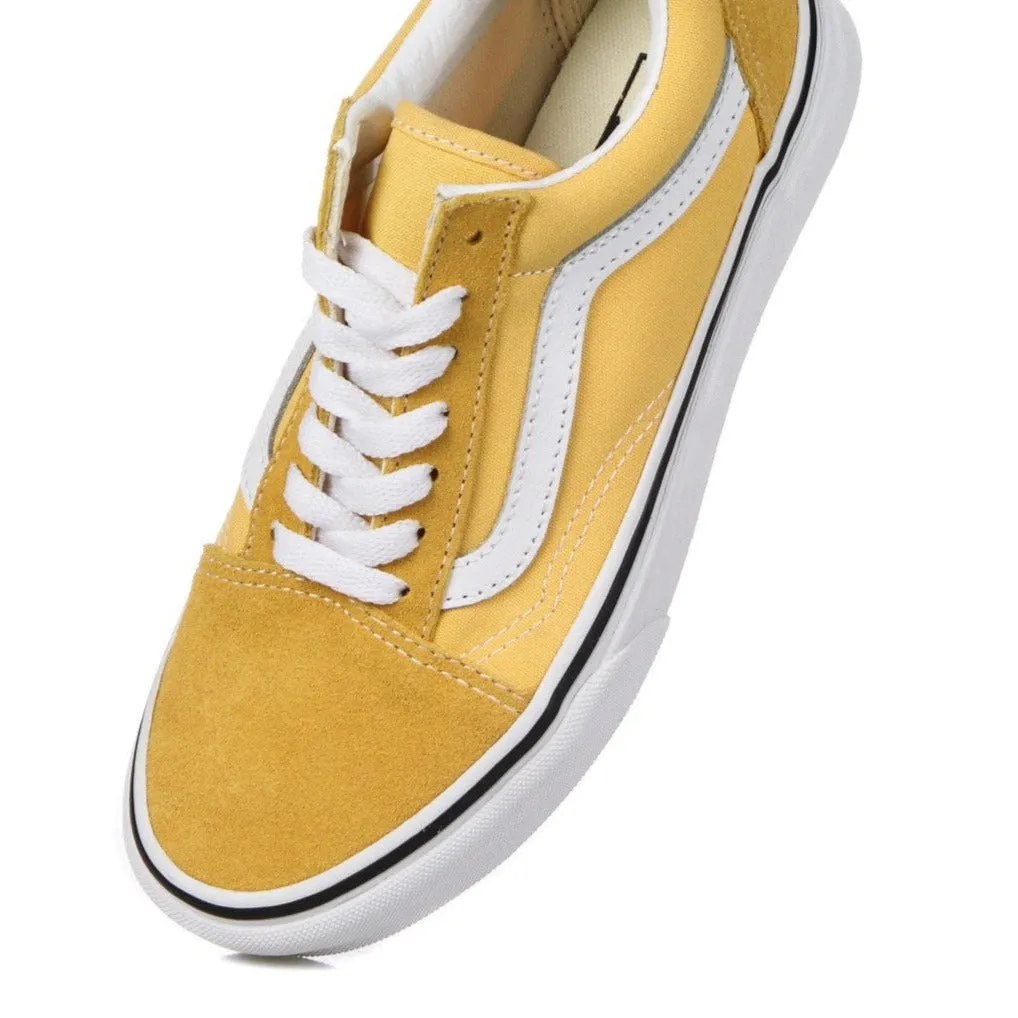 Vans scarpa sneakers da adulto Old Skool VN0A5KRFAVL1 giallo bianco