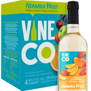 VineCo - Niagara Mist Mango Strawberry - Wine Making Kit