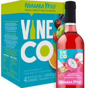 VineCo - Niagara Mist Raspberry Dragon Fruit - Wine Making Kit