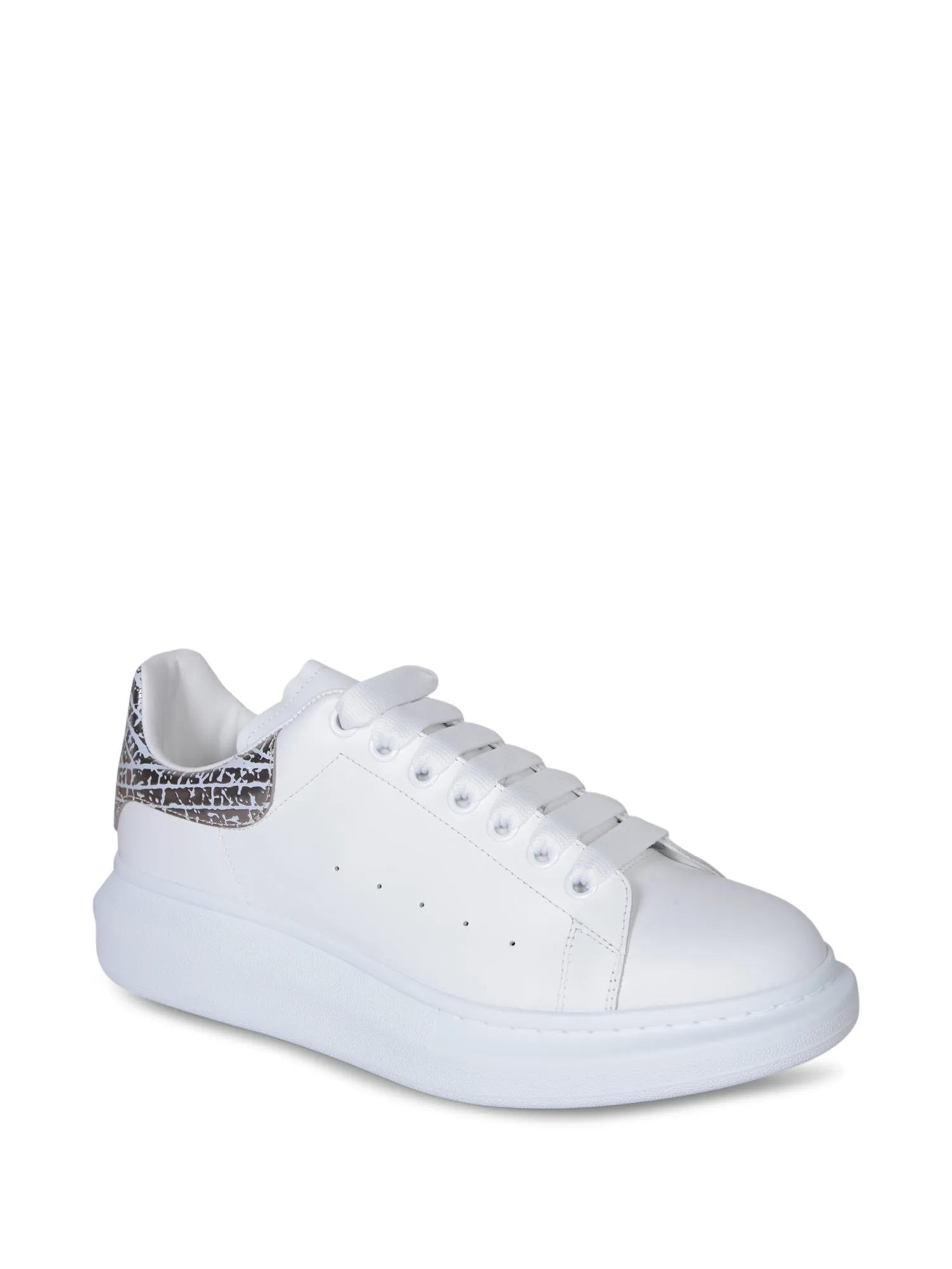 White/silver Oversize sneakers