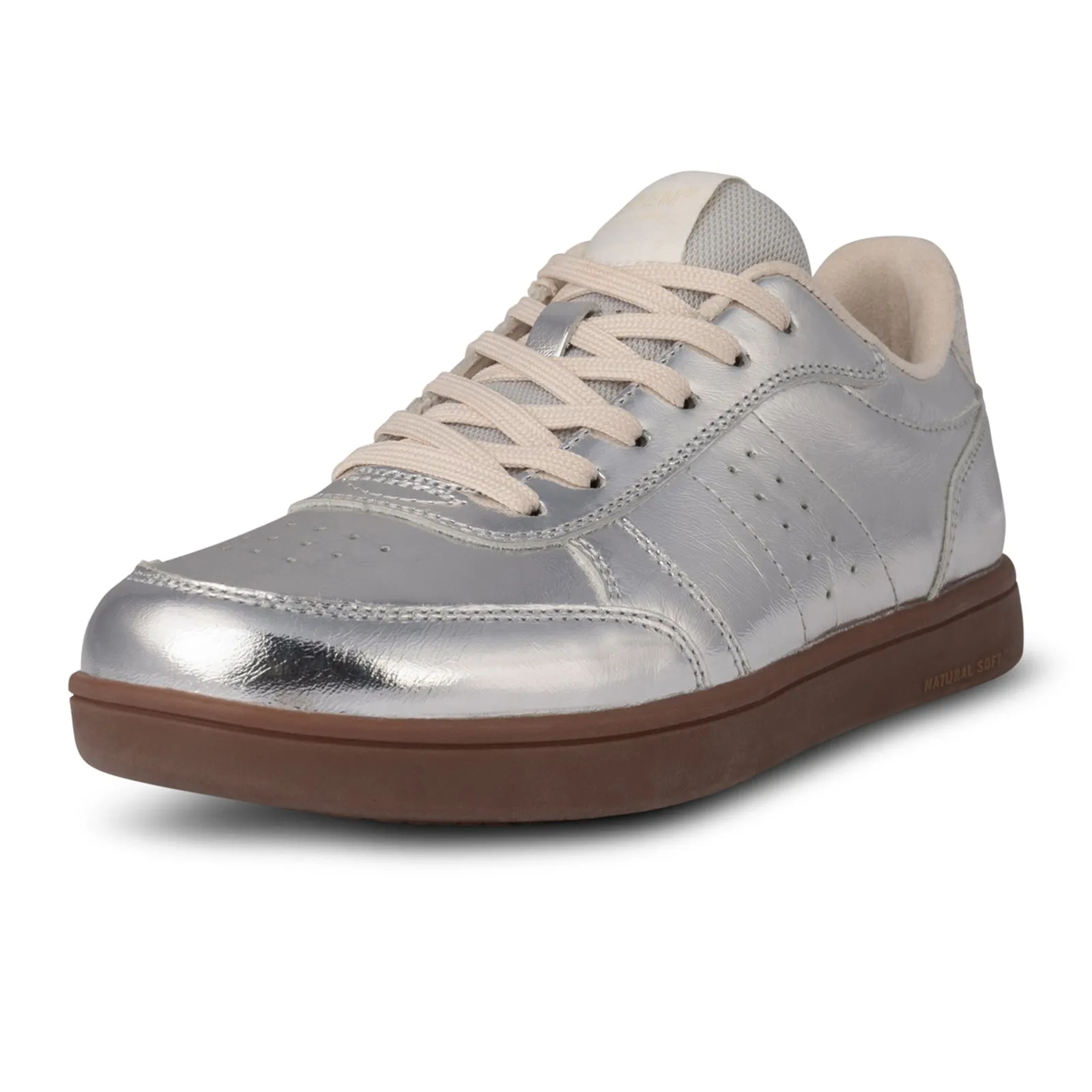 Woden Bjork Sneaker (Women) - Silver Leather