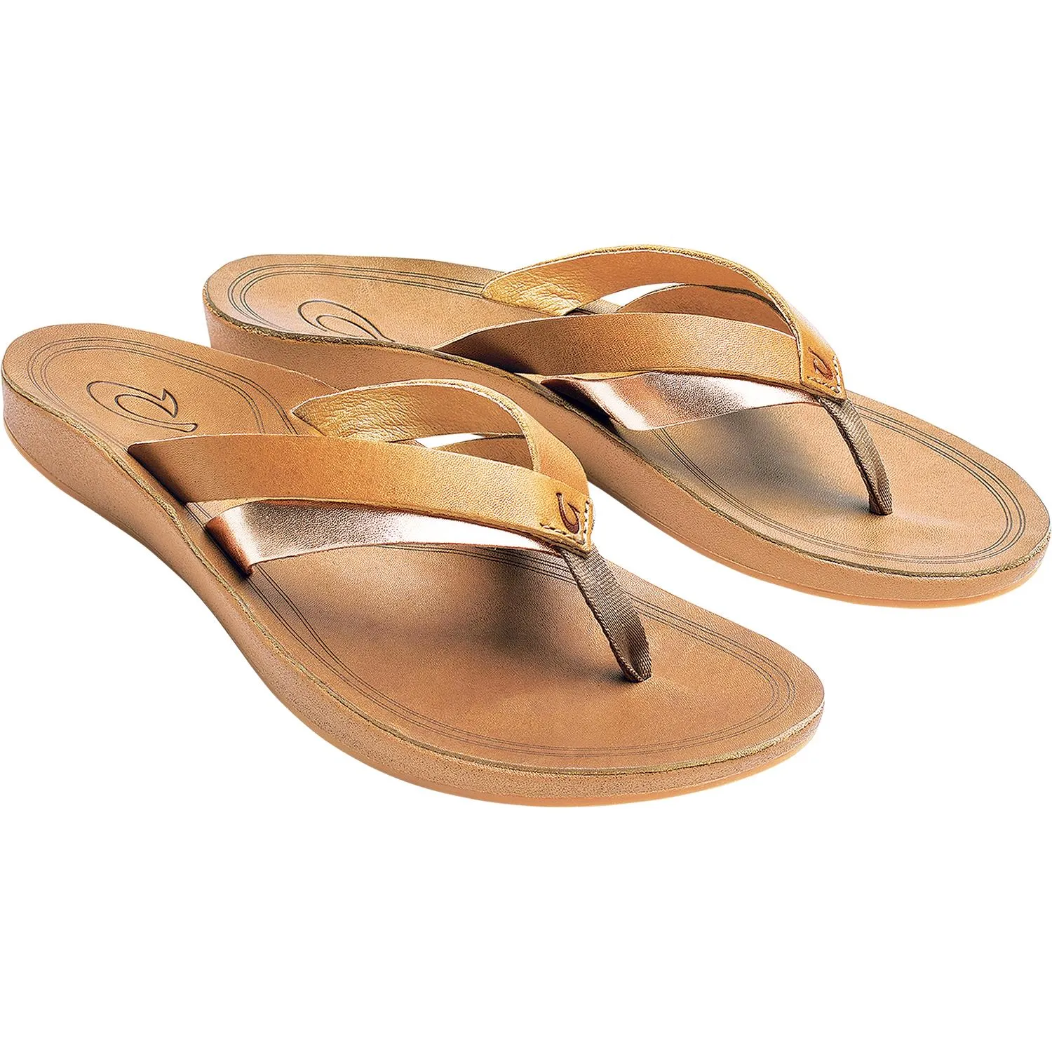 Women's OluKai Kaekae Sahara/Bubbly Leather