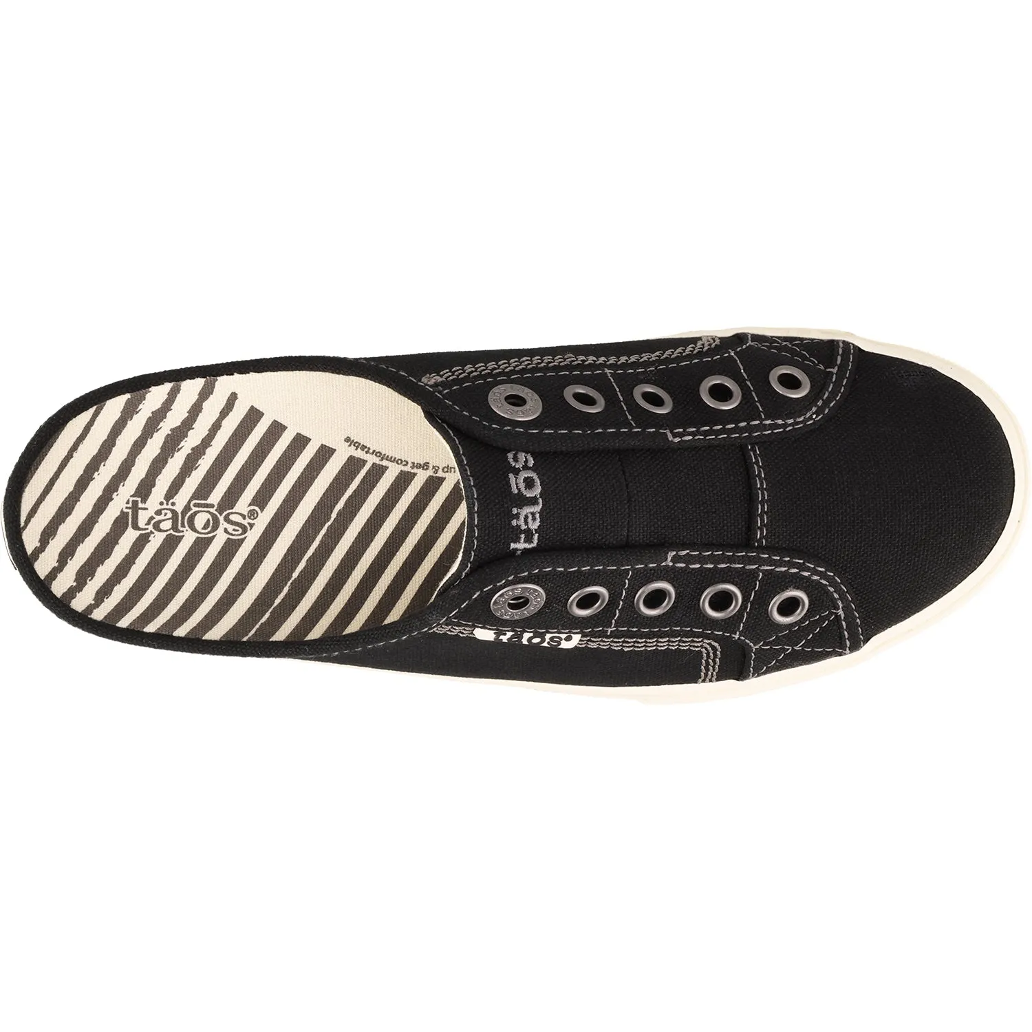 Women's Taos EZ Soul Black Canvas