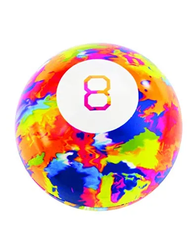 World's Smallest Magic 8 Ball Tie Dye, Multi, Model:5140