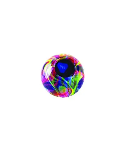 World's Smallest Magic 8 Ball Tie Dye, Multi, Model:5140