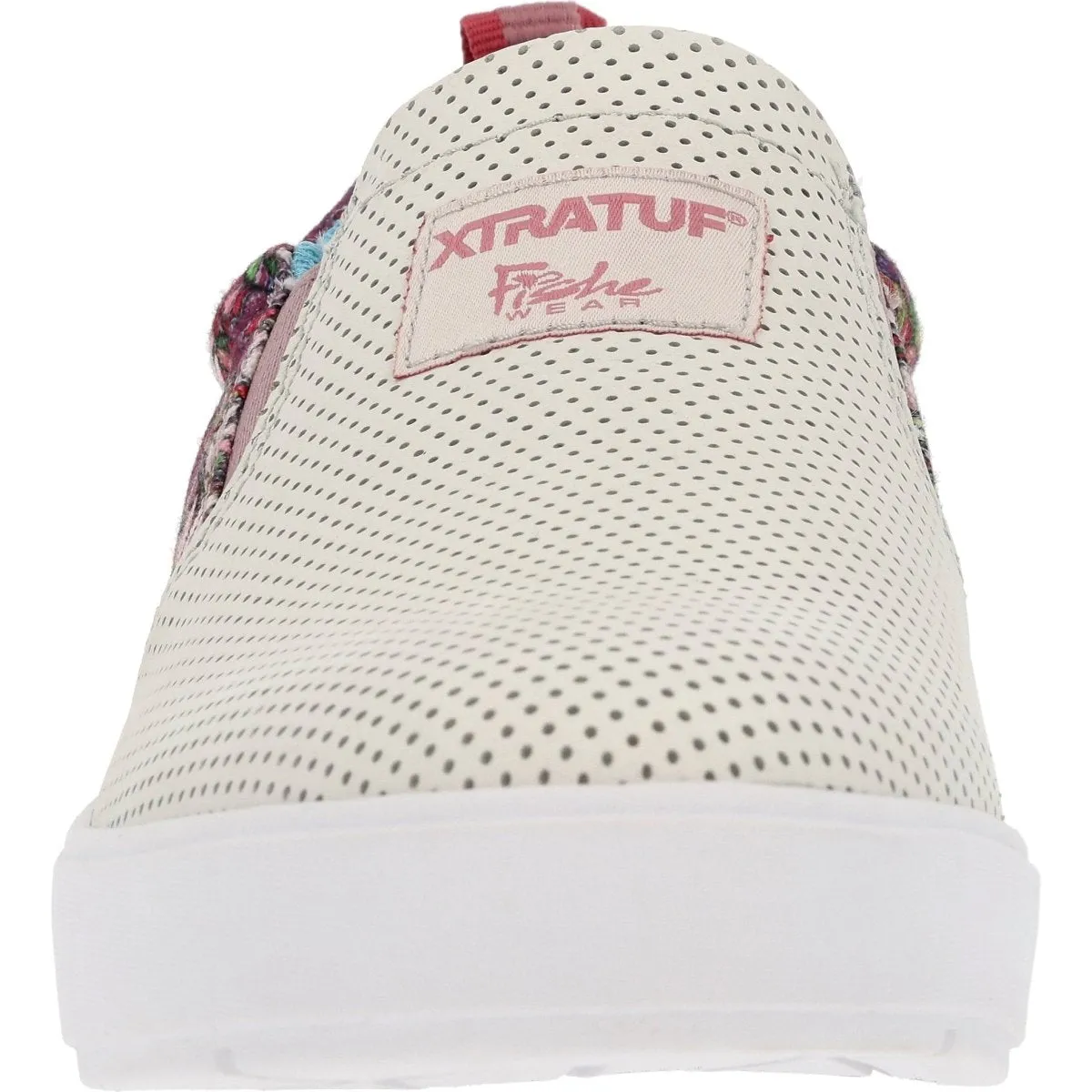 Xtratuf Sharkbyte Eco 2.0 Women's Deck Sneaker Xsb2w100 In White Onyx Multi Floral Fish