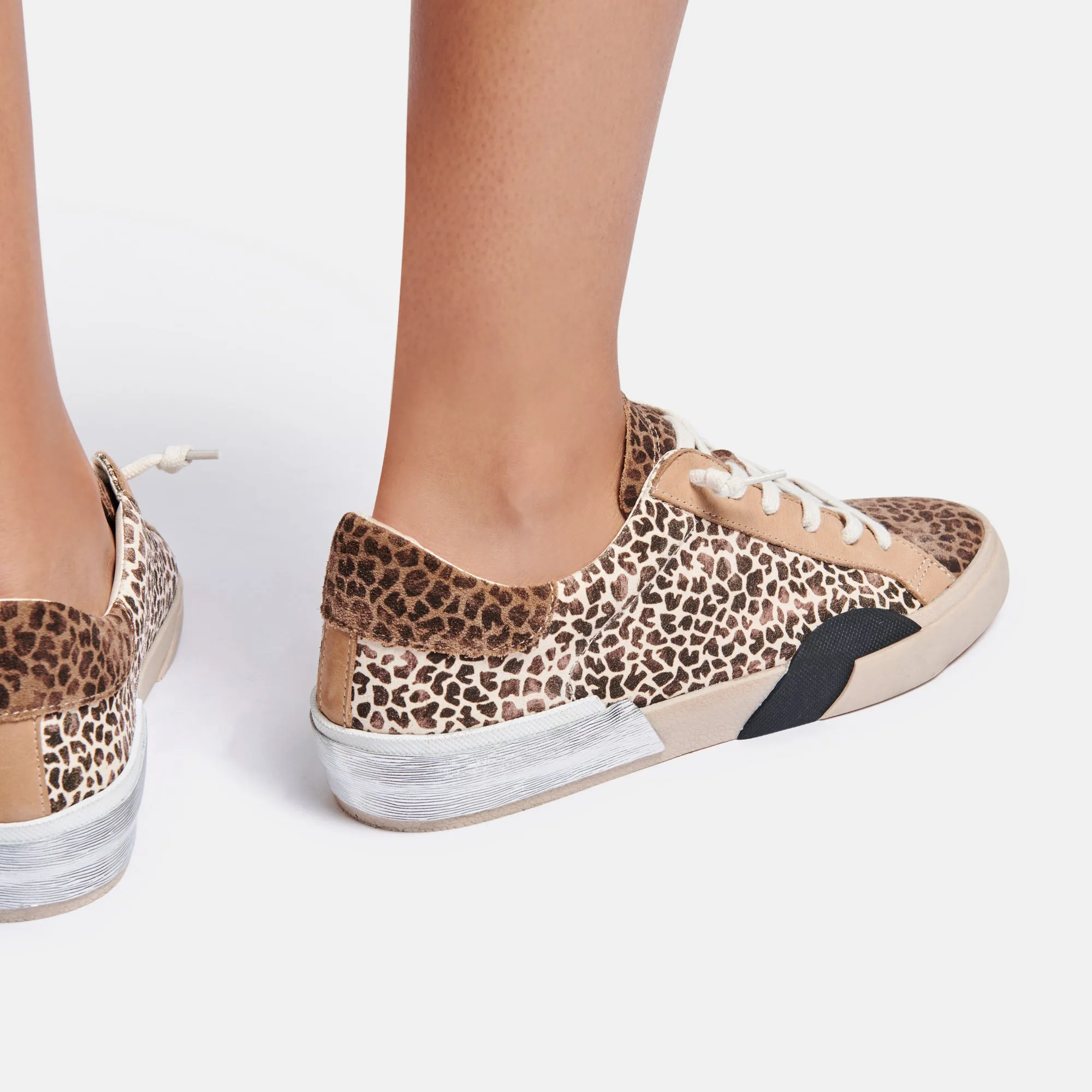 ZINA SNEAKERS LEOPARD MULTI DUSTED SUEDE